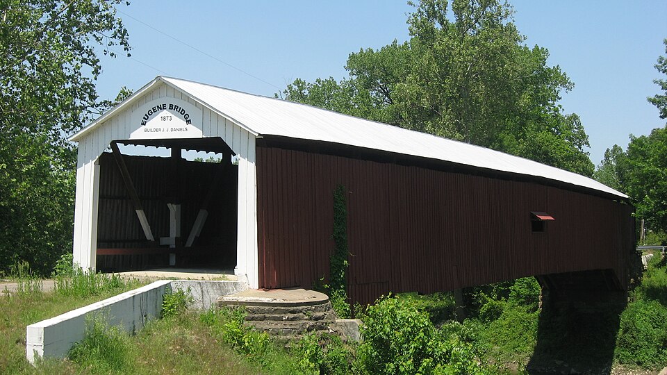 Photograph of Eugene Covered Bridge