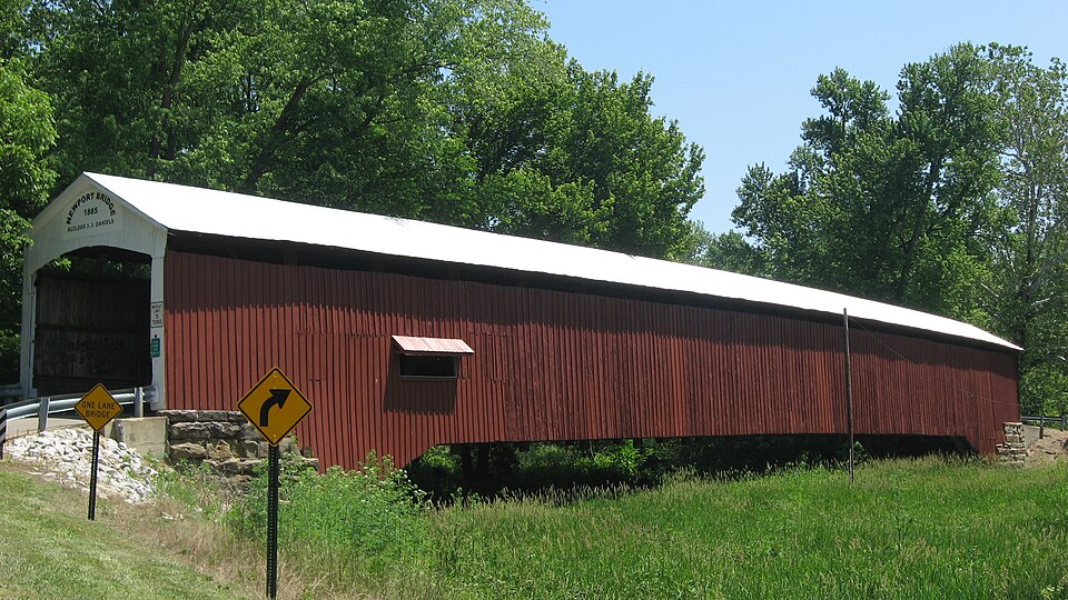 Photograph of Newport Covered Bridge