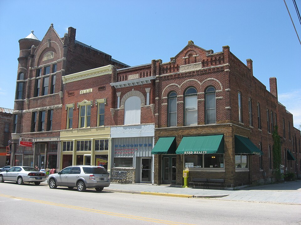 Photograph of Farmland Downtown Historic District