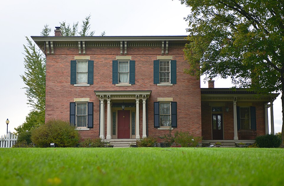 Photograph of Joseph and Sarah Puterbaugh Farm