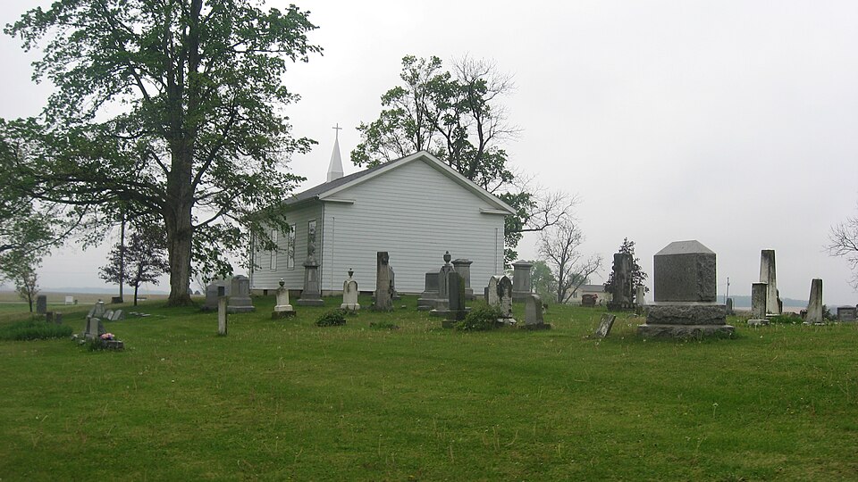 Photograph of Bethel Church and Graveyard
