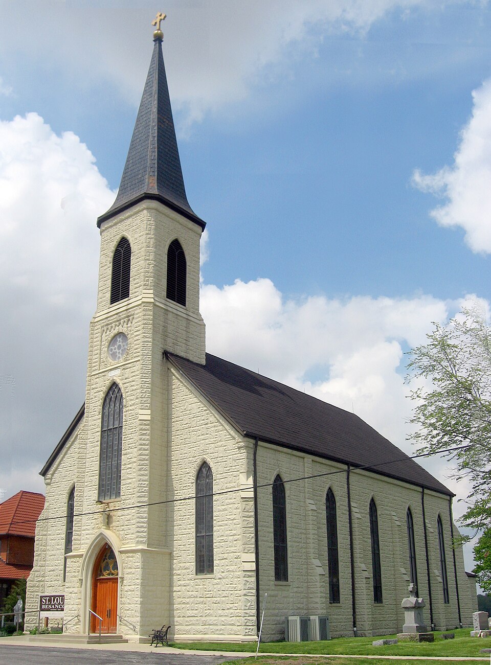 Photograph of St. Louis, Besancon, Historic District