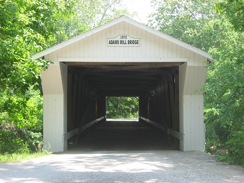 Photograph of Adams Mill Covered Bridge