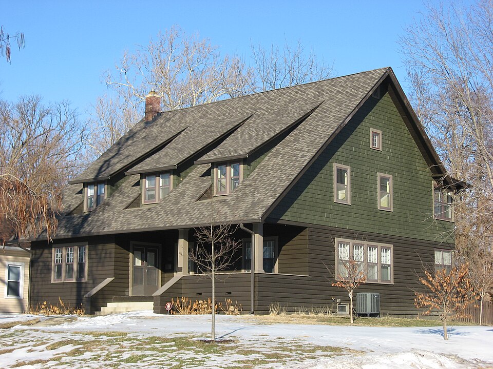 Photograph of Carlos and Anne Recker House