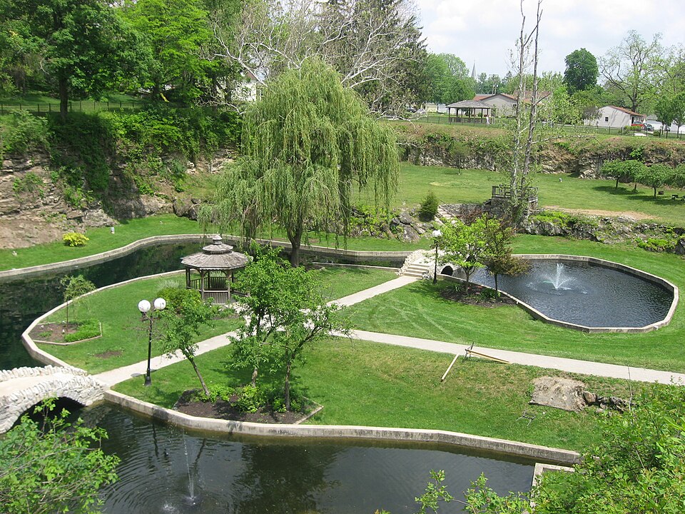 Photograph of Sunken Gardens