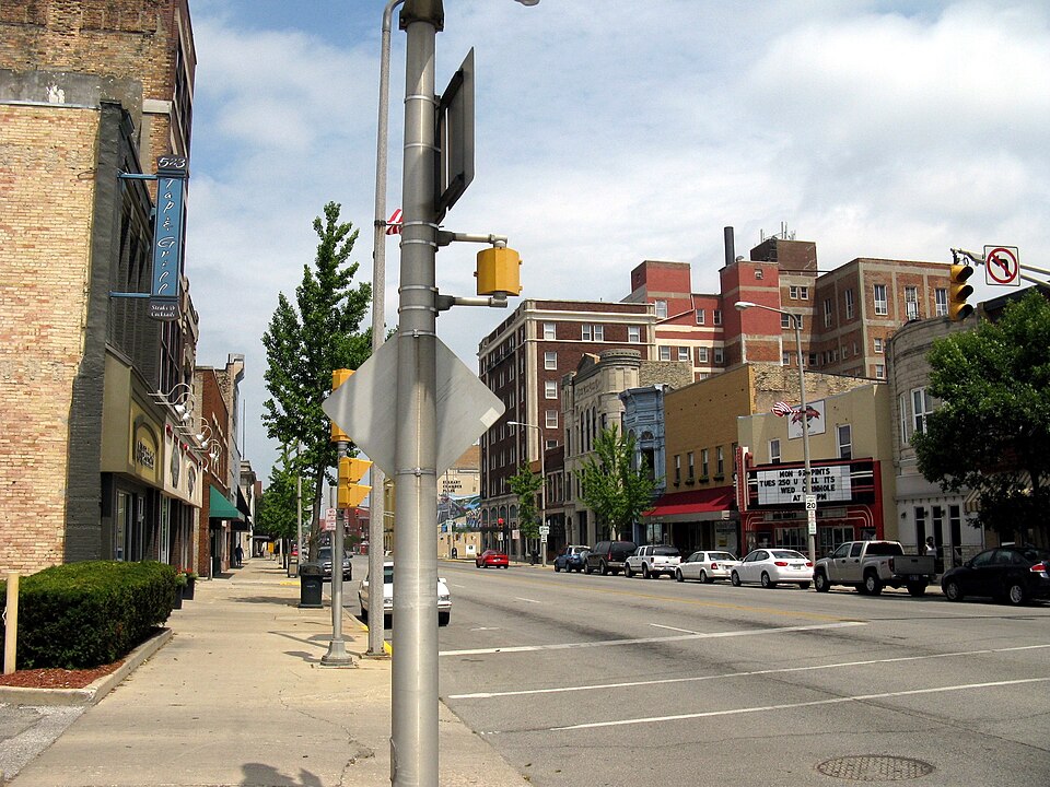 Photograph of Elkhart Downtown Commercial Historic District