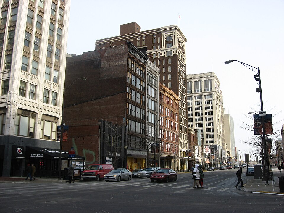 Photograph of Washington Street-Monument Circle Historic District
