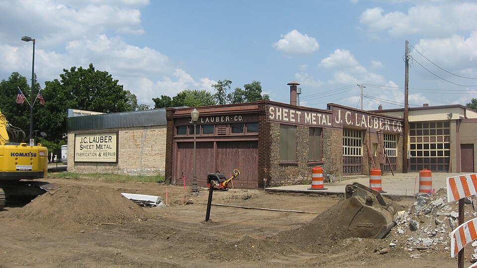 Photograph of W. N. Bergan-J. C. Lauber Company Building