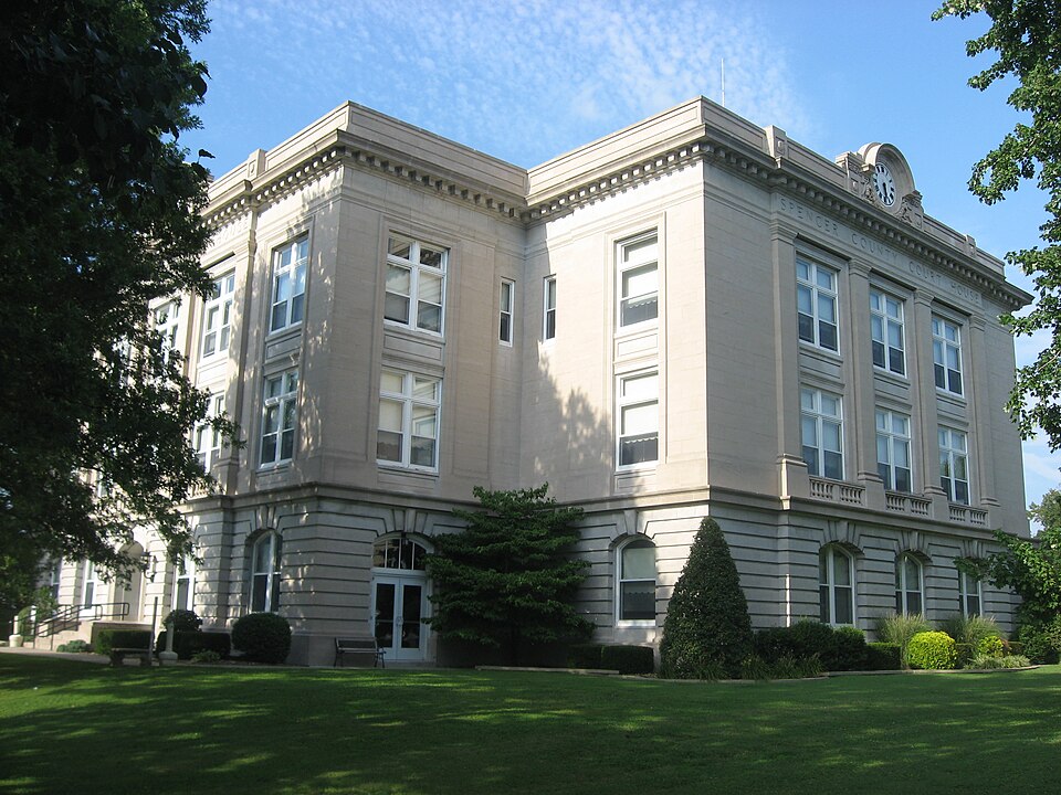 Photograph of Spencer County Courthouse
