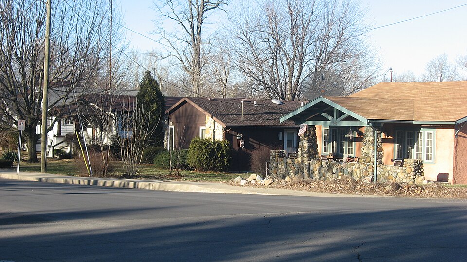 Photograph of Meeks Avenue Historic District