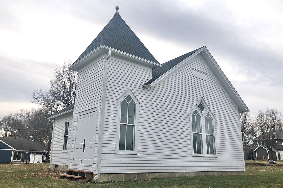 Photograph of St. Martha's AME Church and Parsonage