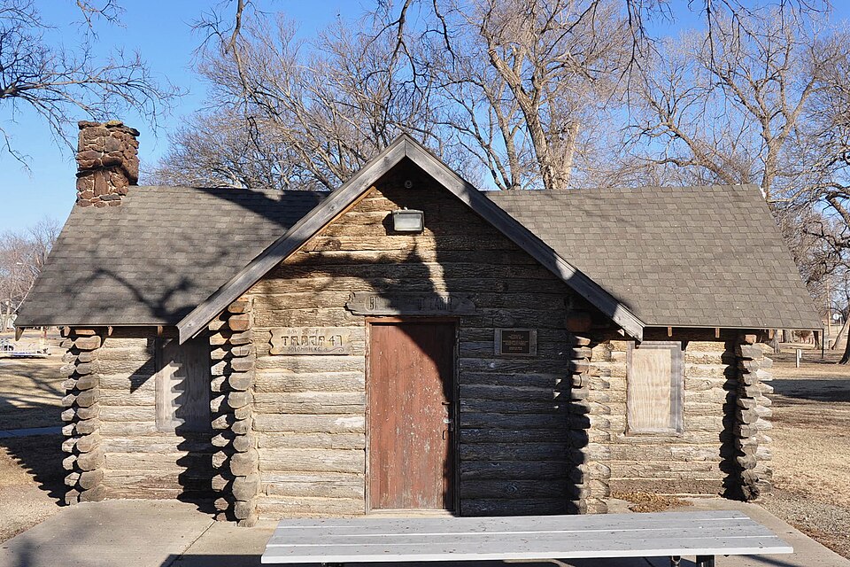 Photograph of Brewer Scout Cabin