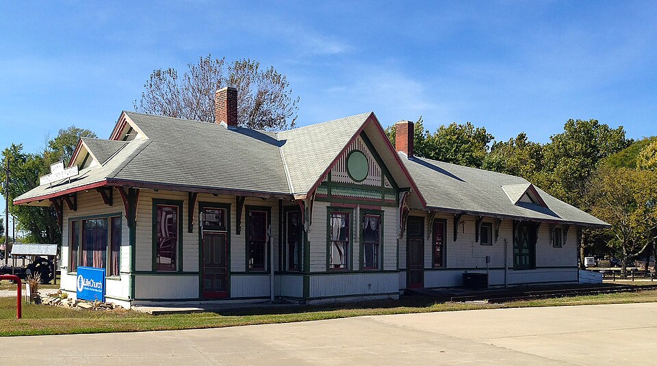 Photograph of Council Grove Missouri, Kansas and Texas Depot