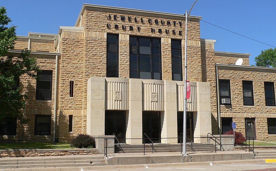 Photograph of Jewell County Courthouse