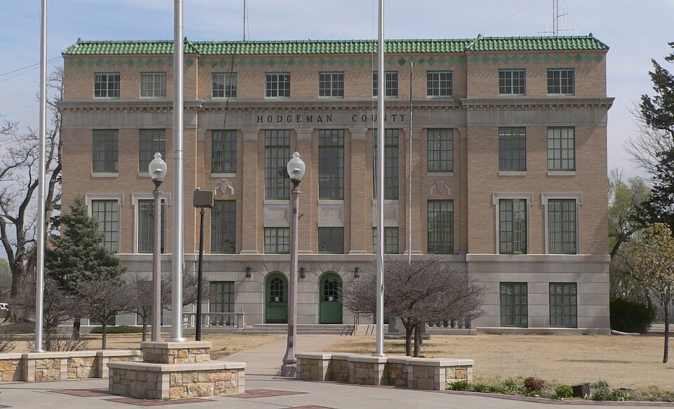 Photograph of Hodgeman County Courthouse