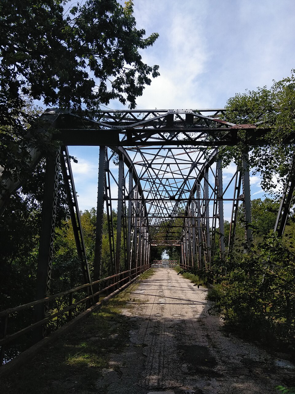 Photograph of Delaware River Parker Truss Bridge