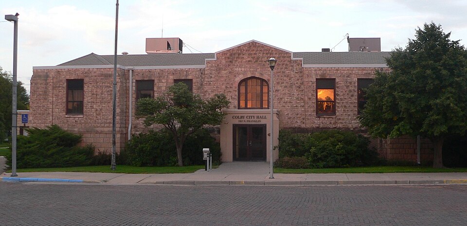 Photograph of Colby City Hall
