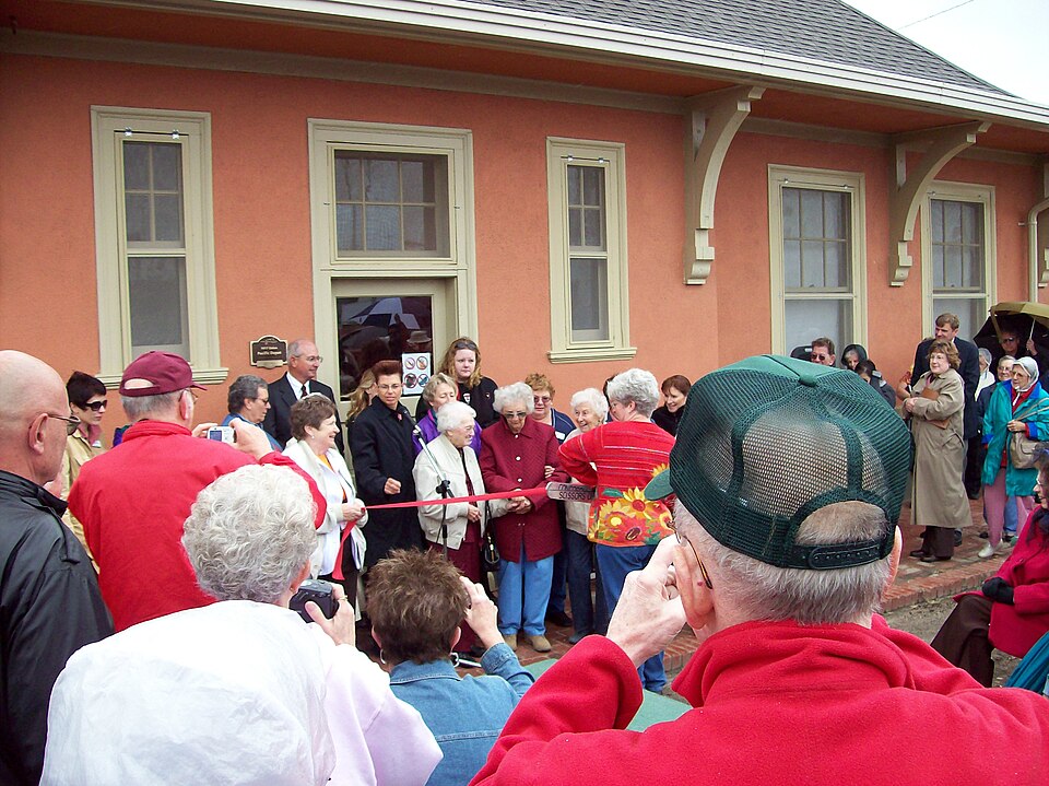 Photograph of Union Pacific Railroad Depot