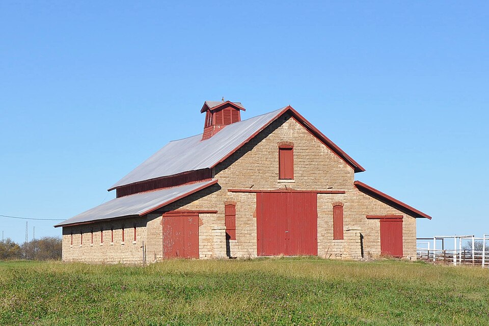 Photograph of Karnes Stone Barn