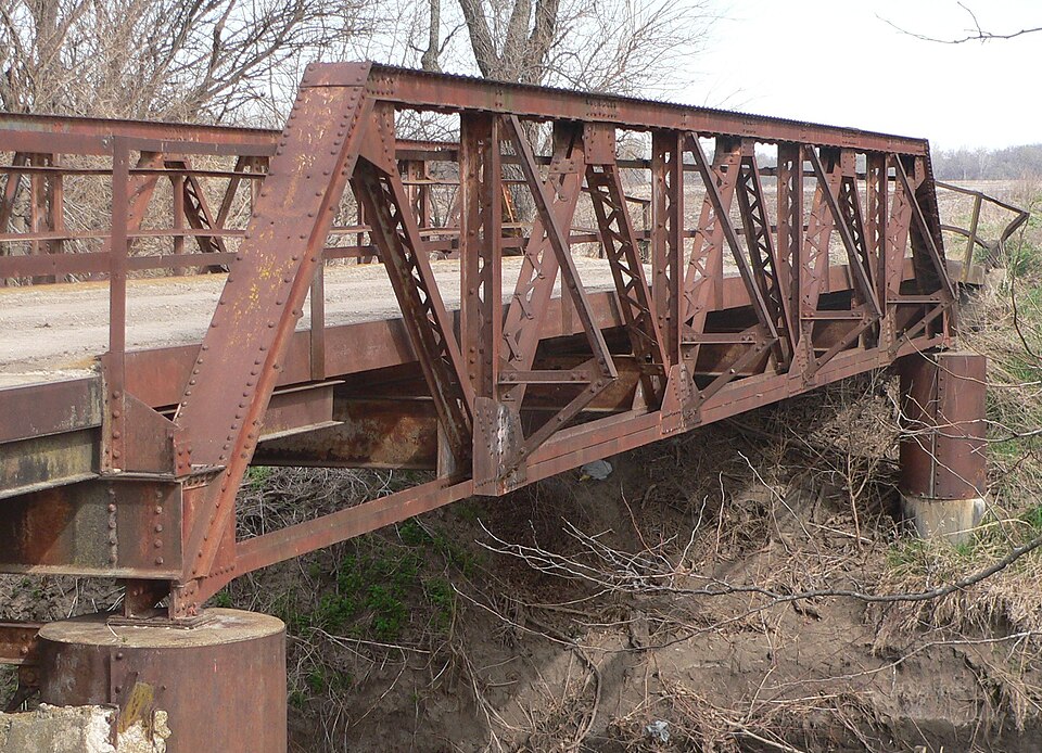 Photograph of Delaware River Warren Truss Bridge