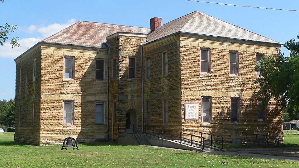 Photograph of Burr Oak School