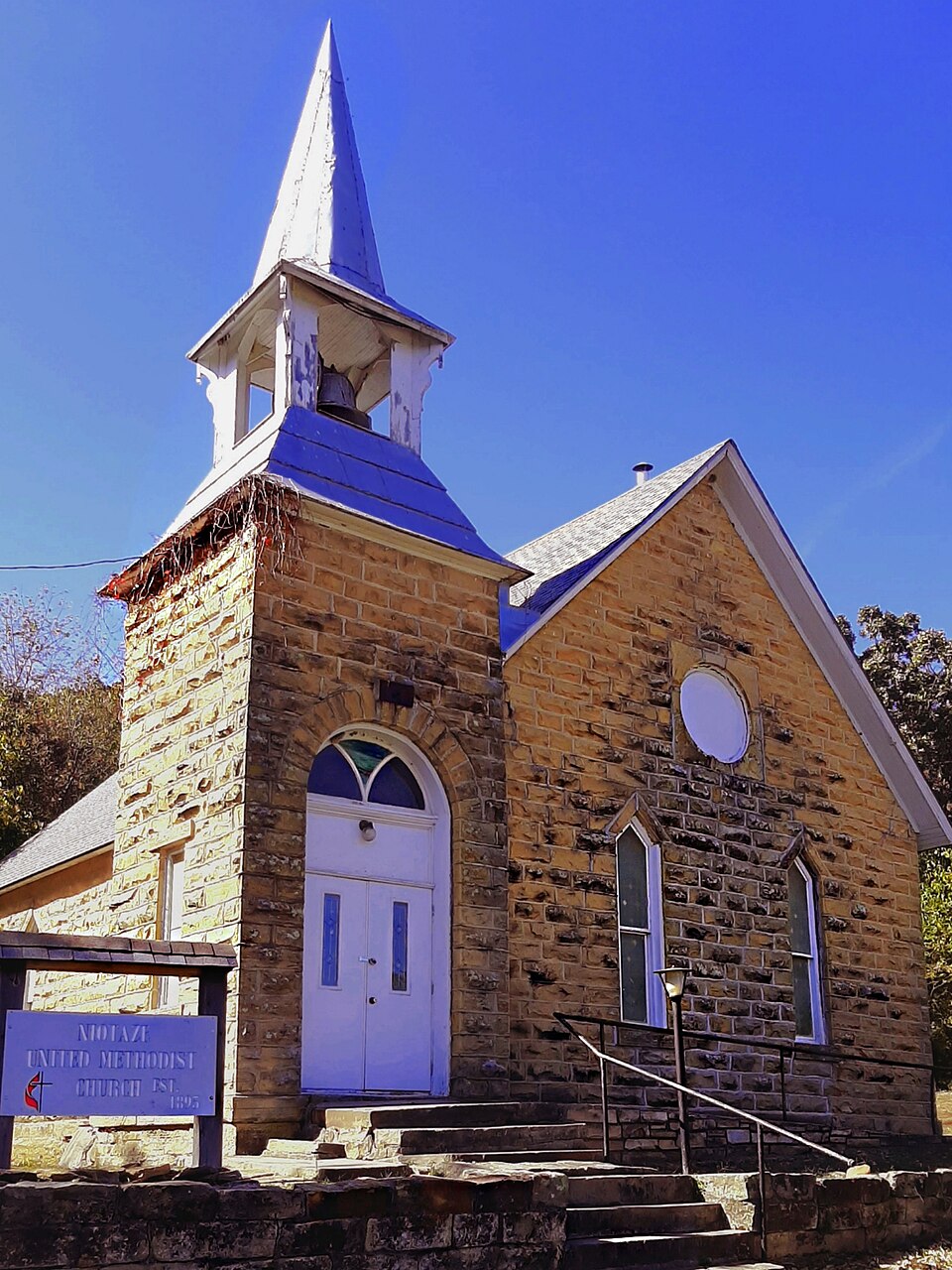 Photograph of Niotaze Methodist Episcopal Church