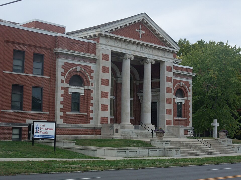 Photograph of First Presbyterian Church, Leavenworth