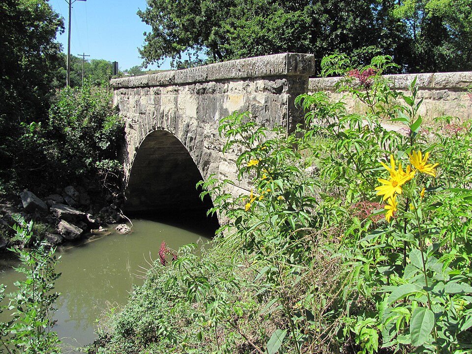 Photograph of Fox Creek Stone Arch Bridge