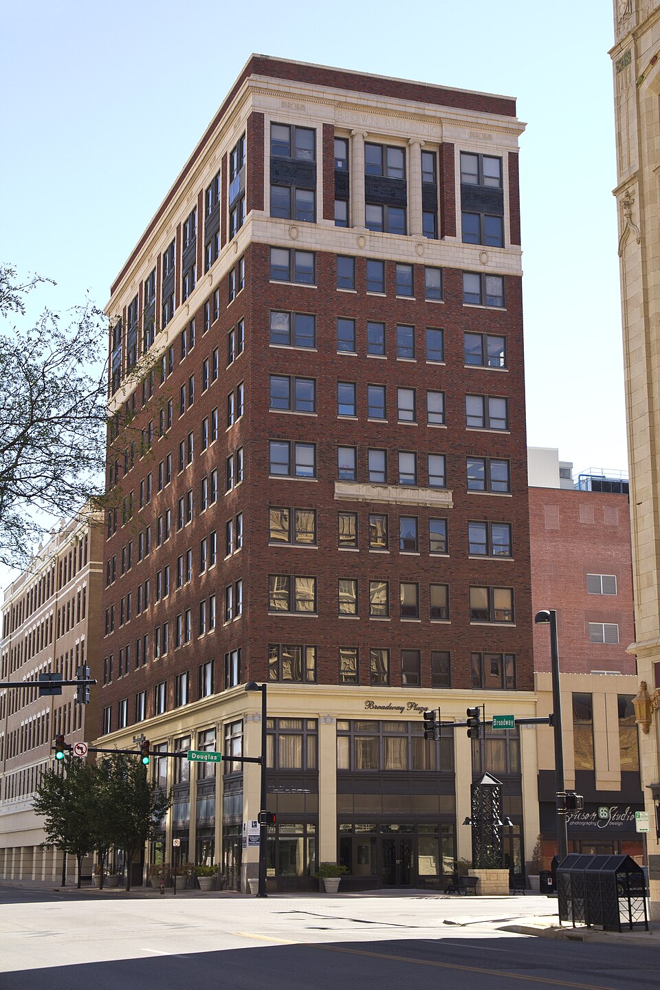 Photograph of Brown Building