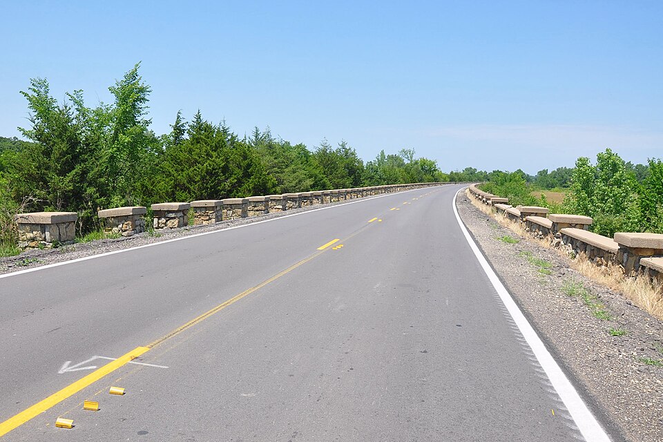 Photograph of Lake Nemaha Dam Guardrail