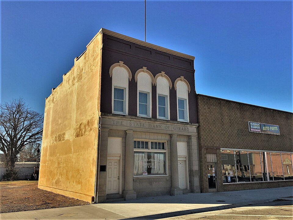 Photograph of State Bank of Girard