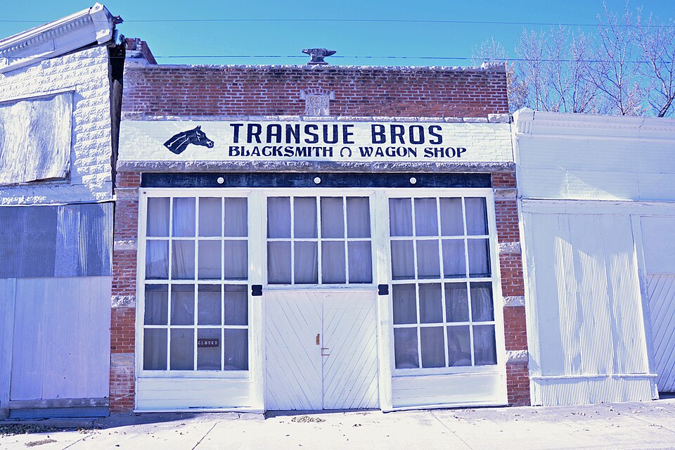 Photograph of Transue Brothers Blacksmith & Wagon Shop