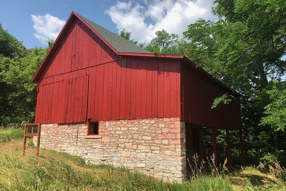 Photograph of John McKimmons Barn