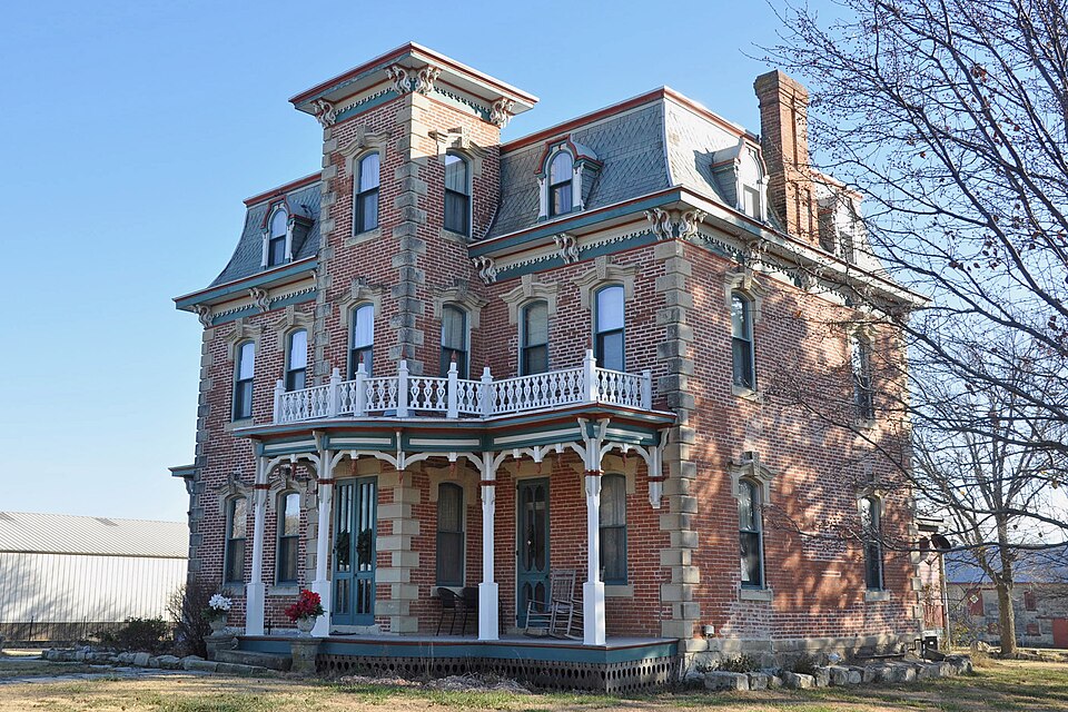 Photograph of J.S. Hollinger Farmstead