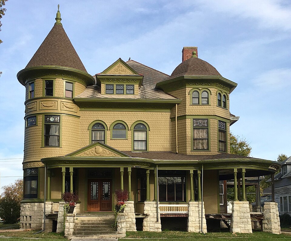 Photograph of Col. H.C. and Susan Cross House