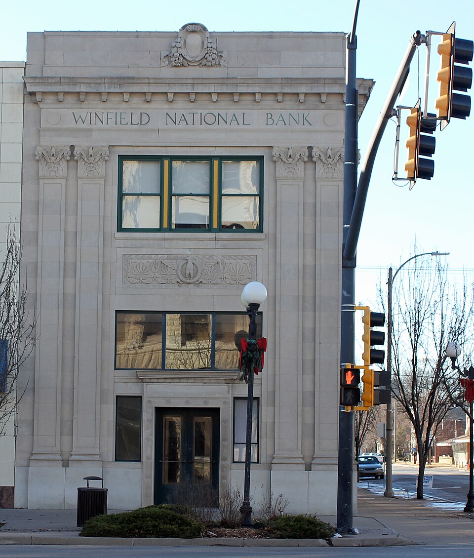Photograph of Winfield National Bank Building
