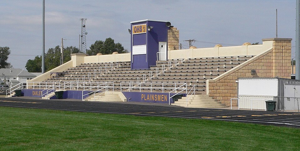 Photograph of Oakley High School Stadium