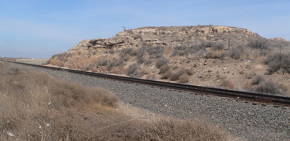 Photograph of Finney County Point of Rocks