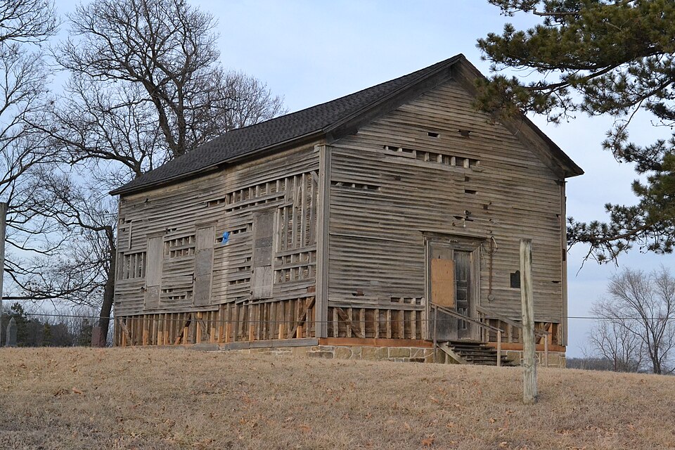 Photograph of Little Stranger Church and Cemetery