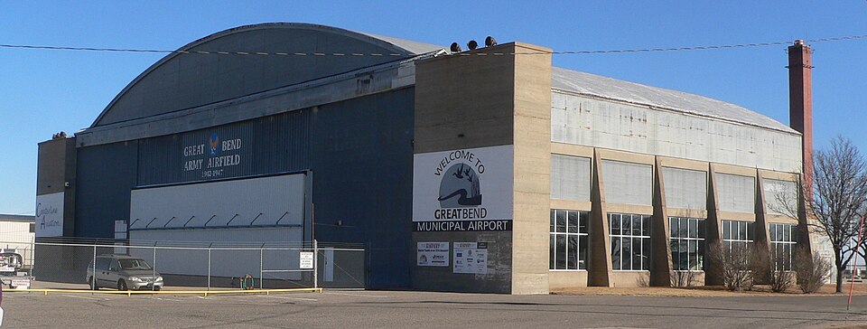 Photograph of Great Bend Army Air Field Hangar