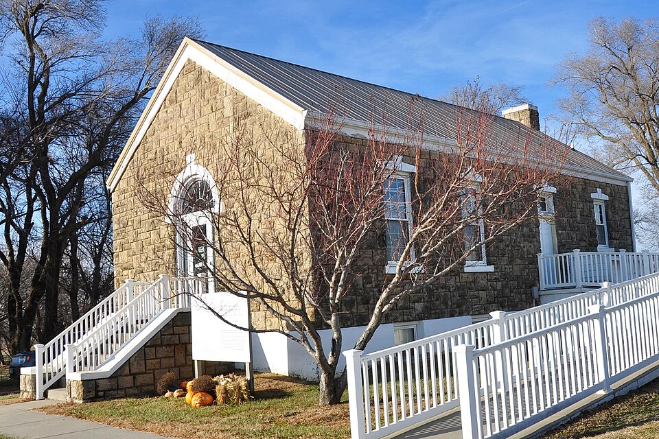 Photograph of Iowa Tribe Community Building