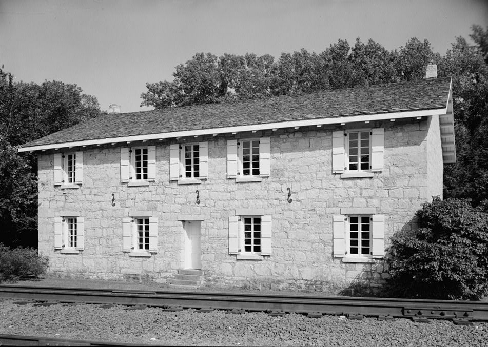 Photograph of First Territorial Capitol of Kansas