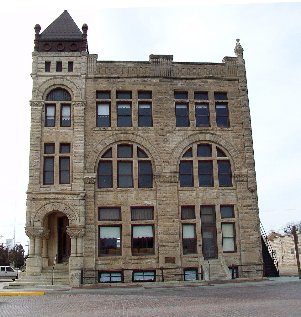 Photograph of Ness County Bank