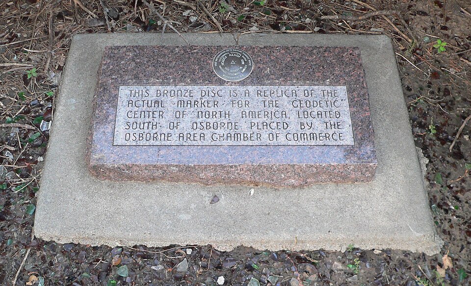 Photograph of Meades Ranch Triangulation Station