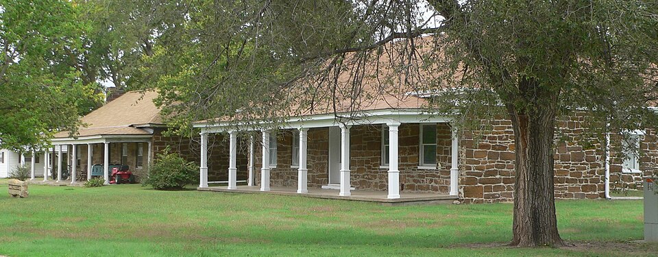 Photograph of Fort Harker Officers' Quarters