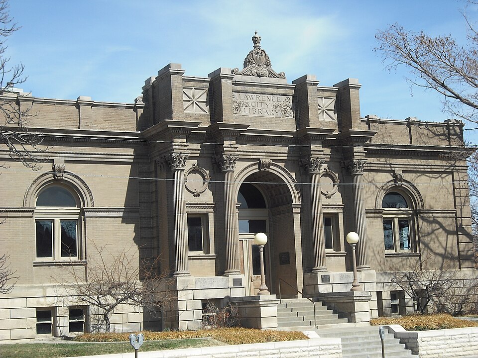 Photograph of Old Lawrence City Library