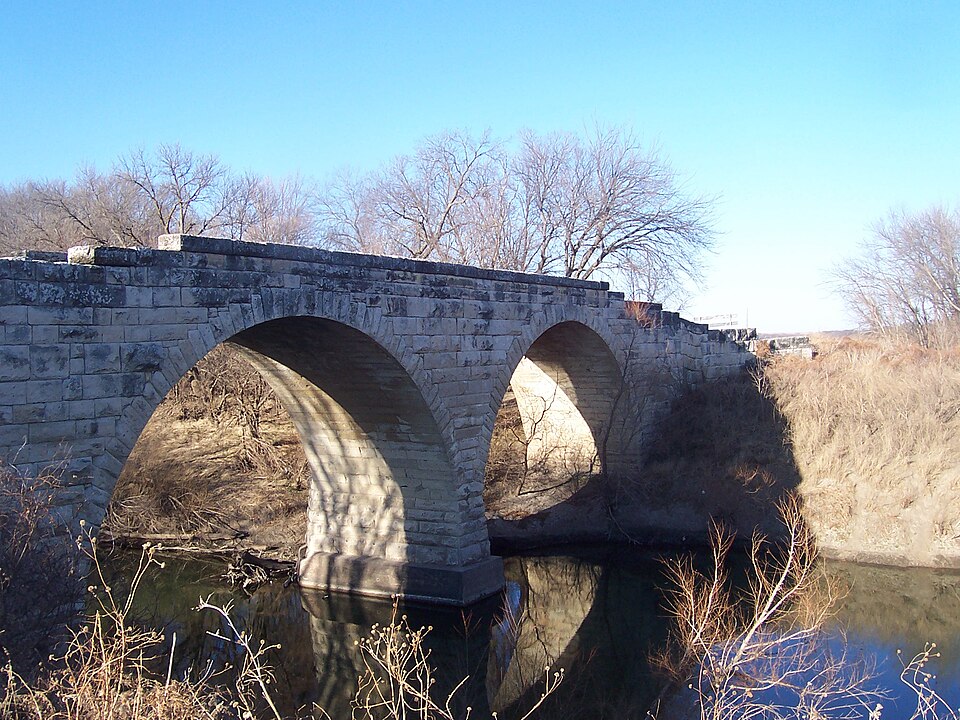 Photograph of Clements Stone Arch Bridge