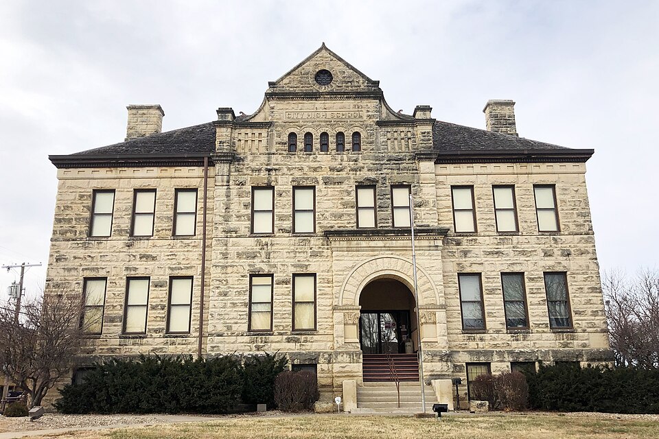 Photograph of Old Junction City High School