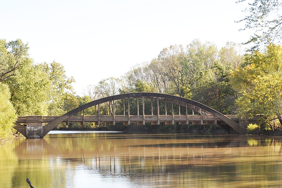 Photograph of Neosho River Bridge