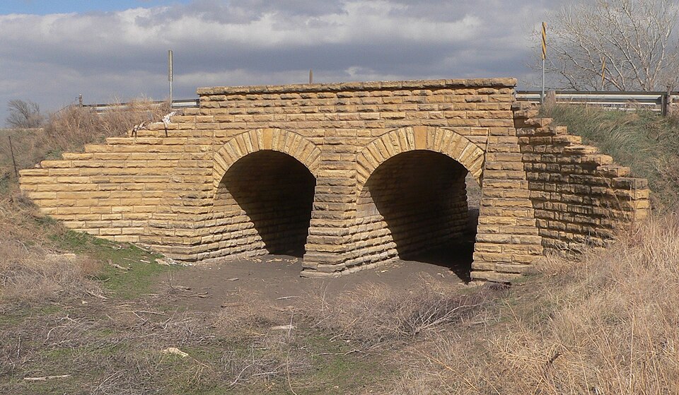 Photograph of Pawnee River Tributary Bridge